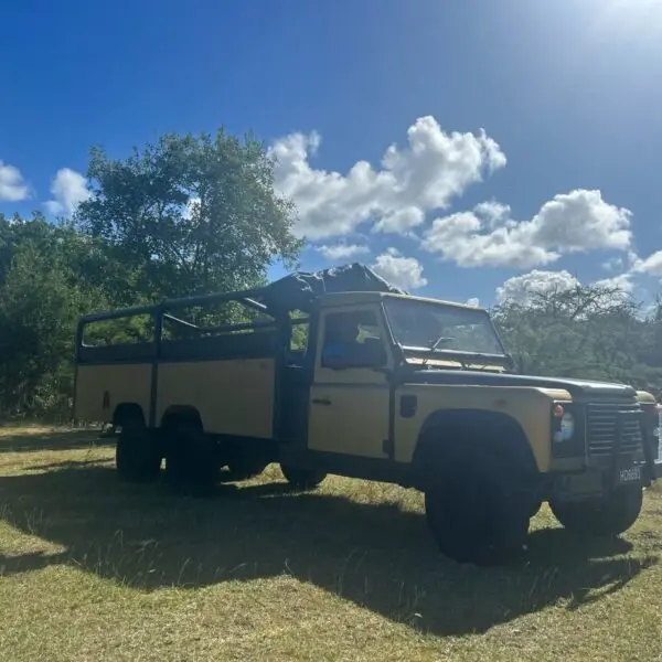 C&M safari vehicle outdoors