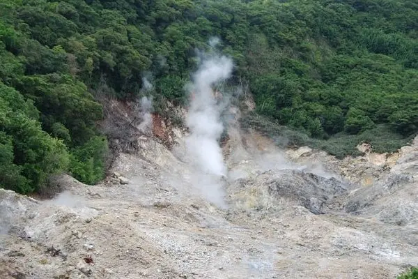 Sulphur Springs in Saint Lucia