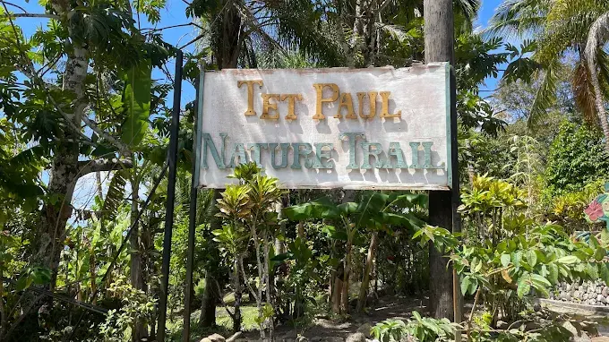 Tet Paul Nature Trail sign